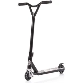 Byox Kinderroller Stunter Aluminium PU Räder ABEC-9 Lenker 360° drehbar Bremse schwarz