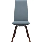 Stressless Polsterstuhl "Laurel" 49x105x60 cm Microfaser DINAMICA, Vollholz, blau (light blue dinamica, walnuss) Polsterstühle (76764564-0)