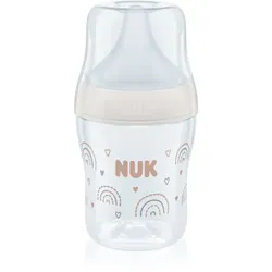 NUK Perfect Match Flasche mit Temperaturkontrolle White 150 ml