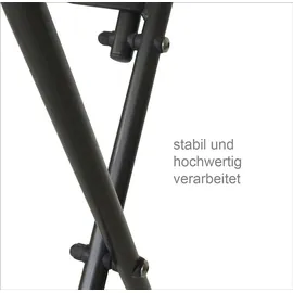 DEGAMO MOCCA Bistrotisch Ø 60 x 72,5 cm Grau