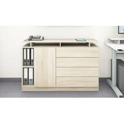 borchardt Möbel Sideboard »Vaasa«, moderne grifflose Optik, Push-to-Open-Funktion borchardt Möbel Sonoma Eiche