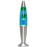 EASYLIGHT Lavalampe Grün Blau 36 cm Hoch mit Leuchtmittel Timmy