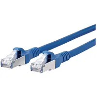 Metz Connect Patchkabel Cat.6A AWG 26 7,0 m blau