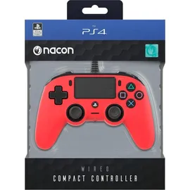 Nacon PS4 Compact Controller rot