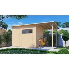 BERTILO Pent Modern 4 Plus 5,01 x 2,31 m Beige