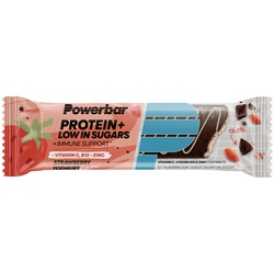 POWERBAR Proteinriegel Protein + Low in Sugars + Immune Support Erdbee
