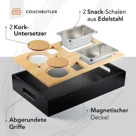 newhabitat Couchbutler Couchbar Snackbox Personalisierbar inkl. Geschenkbox
