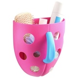 Chipolino Badezubehör-Organizer, Aufbewahrungsbox für Badezubehör oder Spielzeug pink