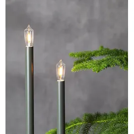 Star Trading LED-Filament-Topkerze klar E10/23-55V/0,4W 1900K