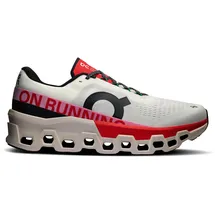 On Cloudmonster 2 Herren Ivory / Red 43
