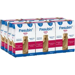 Fresubin hepa Trinknahrung Cappuccino 6X4X200 ml Lösung