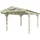 SKANHOLZ Carport Westerwald 3,62 x 6,48 m eiche hell inkl. Pfostenanker