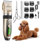 Oneisall Leise Hundeschermaschine 2000mAH Gold