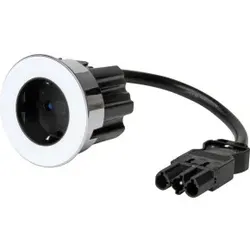 Kopp 939702017 VersaDOT - Einbausteckdose, GST-Stecksystem-Stecker, Farbe:weiß