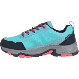 Whistler Trainingsschuh WHISTLER "Famtin", Damen, Gr. 38, bunt (schwarz, türkis), Kunstfaser, Polyurethane, Schuhe, mit wasserdichter Funktion