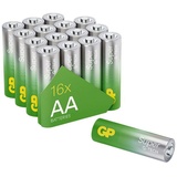 GP Super Mignon (AA)-Batterie Alkali-Mangan 1.5V 16St.