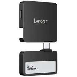 Lexar Go Portable SSD SL400 1TB inklusive Hub schwarz | ✔️ Temporär mit 100 € gratis geschenkbox