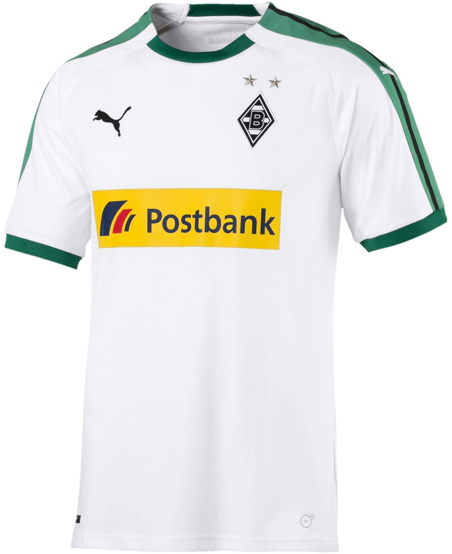 PUMA Herren BMG Home Replica with Sponsor Logo Trikot, White, XXL