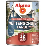 Alpina Wetterschutzfarbe 2,5 L azurblau