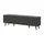 xonox.home Linea Lowboard 185x55 cm Grau Matt MDF/Spanplatte/Melamin/Holzwerkstoff