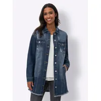 Heine Jeansblazer in blue-stone-washed | Gr.: 46