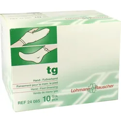 Tg Hand-/Fußverband Weiß 10 ST