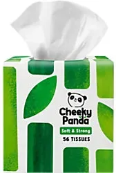 The Cheeky Panda Taschentücher 3-lagig CUBFTX12 56 Stück