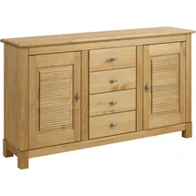 Home Affaire Sideboard »Rauna«, Kommode, B/T/H: 150/37/84 cm beige