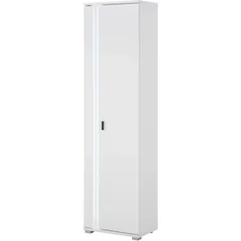 Home Affaire Mehrzweckschrank LONG ISLAND 55 x 200 x 35 cm Weiß