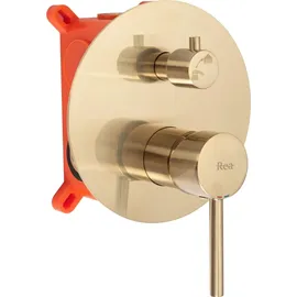 REA Unterputz Duschset Lungo Gold Matt + BOX