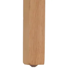 Mendler 2er-Set Esszimmerstuhl Stuhl Küchenstuhl Littau ~ Kunstleder, creme, helle Beine