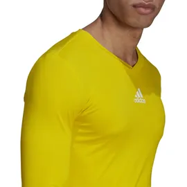 adidas Team Base Longsleeve Gelb XXL