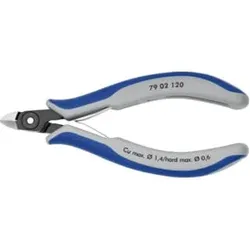 KNIPEX 79 02 120 Präzisions-Elektronik-Seitenschneider brüniert 120 mm