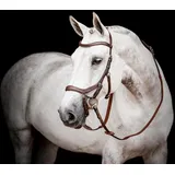 Horseware HW Micklem2 Competition Bridle, Vollblut, Dark Havanna