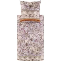 BASSETTI BOBOLI Bettwäsche + 1 Kissenhülle aus 100% Baumwollsatin in der Farbe Glace G1, Maße: 155x220 + 1 K 80x80 cm - 9329912