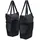 Vaude TwinShopper Fahrradtasche schwarz