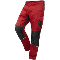 Qualitex HIGH QUALITY WORKWEAR Bundhose IND red dahlia/phantom Damen: