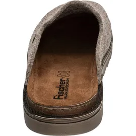 Fischer Pantoffeln Braun 42