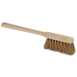 Langstiel-Handfeger Poly-Kokos Holz roh 45 cm