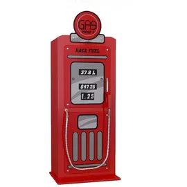 Vipack Kleiderschrank Tankstelle rot