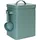 Relaxdays Metallbox 6,5 L 7-tlg. grün