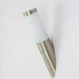 GLOBO Wandleuchte mit Bewegungsmelder Außenleuchte Wand Modern Wandfackel Garten, Fernbedienung dimmbar, Rgb LED 3,5w 320lm Warmweiß, Dxh 7,6x41 cm