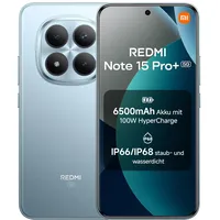 Xiaomi Redmi Note 15 Pro+ 5G 12 GB RAM 512 GB Glacier Blue