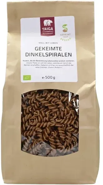 TAIGA Dinkelspiralen gekeimt bio 500g