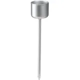Stabkerzenhalter Adventskranz 11cm Silber 12 St Set Metall