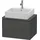 Duravit L-Cube 62x47,7cm, graph ma, f Kons, 2 Schub.