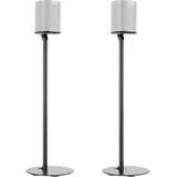 Ricoo 2er Set Lautsprecherständer Lautsprecher Ständer für SONOS ONE (SL) und Play:1TM - Bodenständer LH054-F Boxenständer HiFi Audio Standfuss Stativ Boxen Speaker Stand Kabelführung, Schwarz