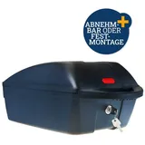 Filmer Top-Case Fahrradkoffer 11 l schwarz