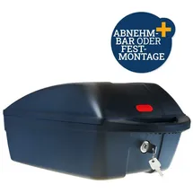 Filmer Top-Case Fahrradkoffer 11 l schwarz