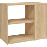 vidaXL Beistelltisch Braun Eiche 60 x 30 x 50 cm